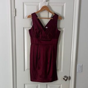 Calvin Klein Deep Red Mini Dress